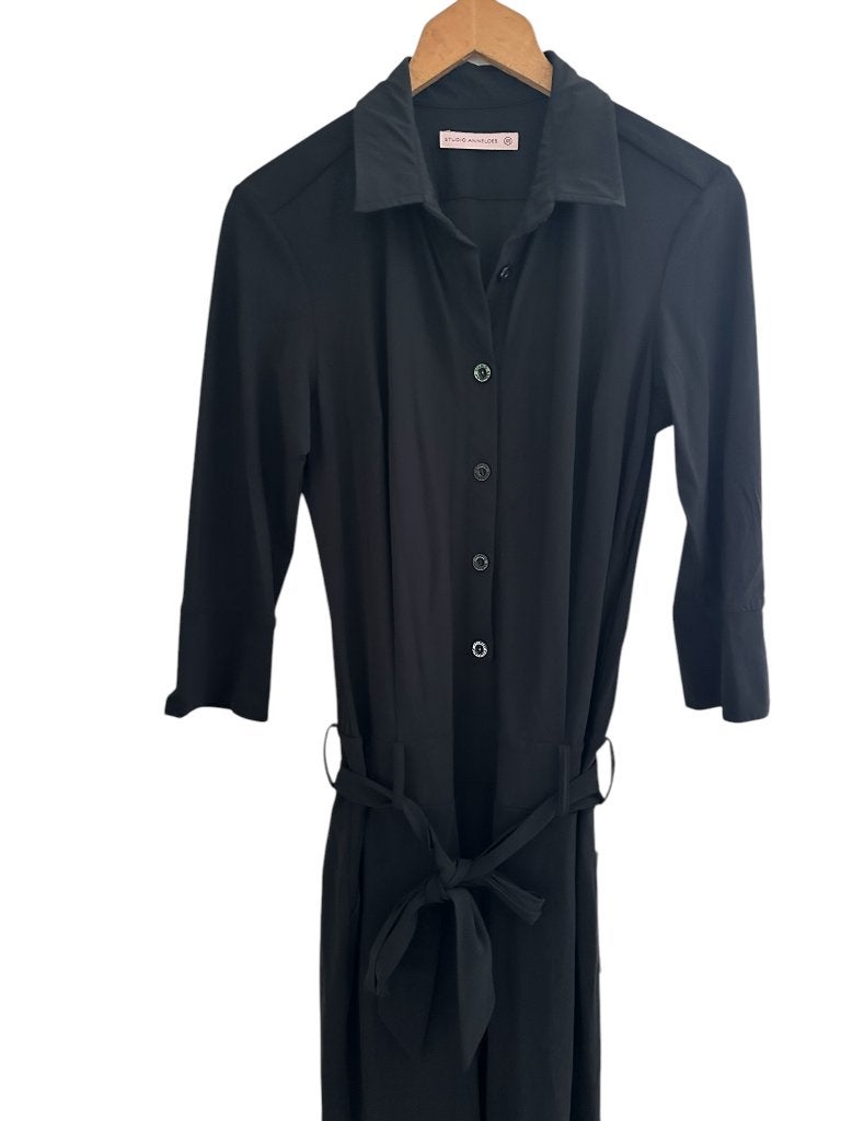 Studio Anneloes jumpsuit S, Maat 38/40 (M), Zwart, Ophalen of Verzenden, Zo goed als nieuw