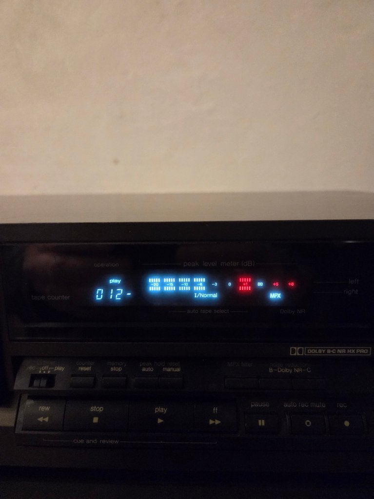 Technics RS-BX404 Cassettedeck, Ophalen, Enkel, Overige merken, Tiptoetsen