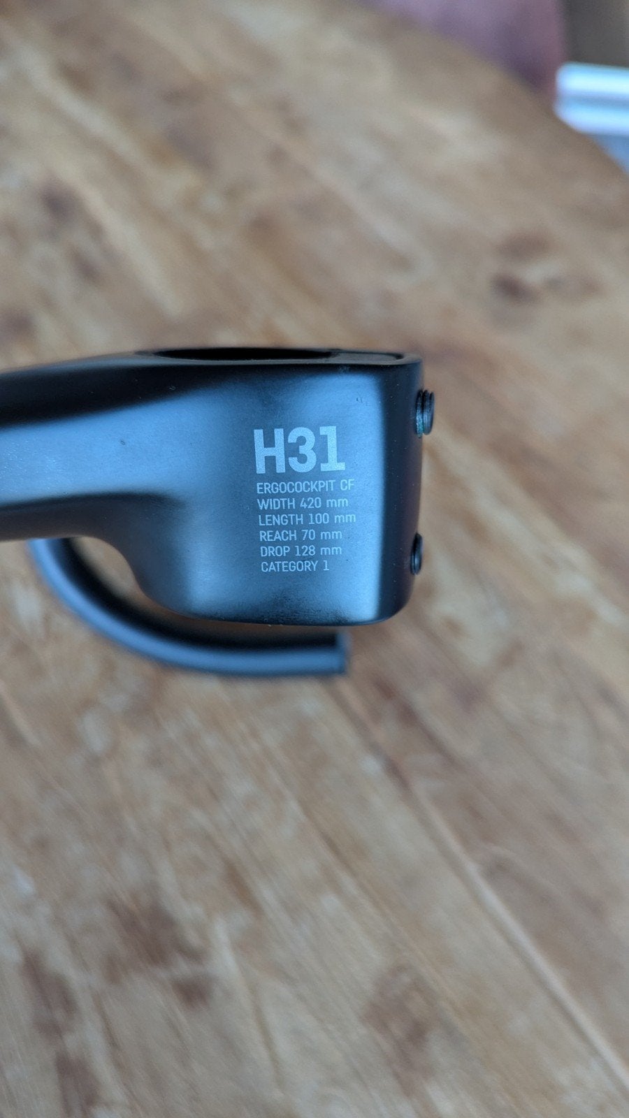Canyon Ergo Cockpit H31 - Carbon Stuur (420mm breed), Ophalen of Verzenden, Zo goed als nieuw
