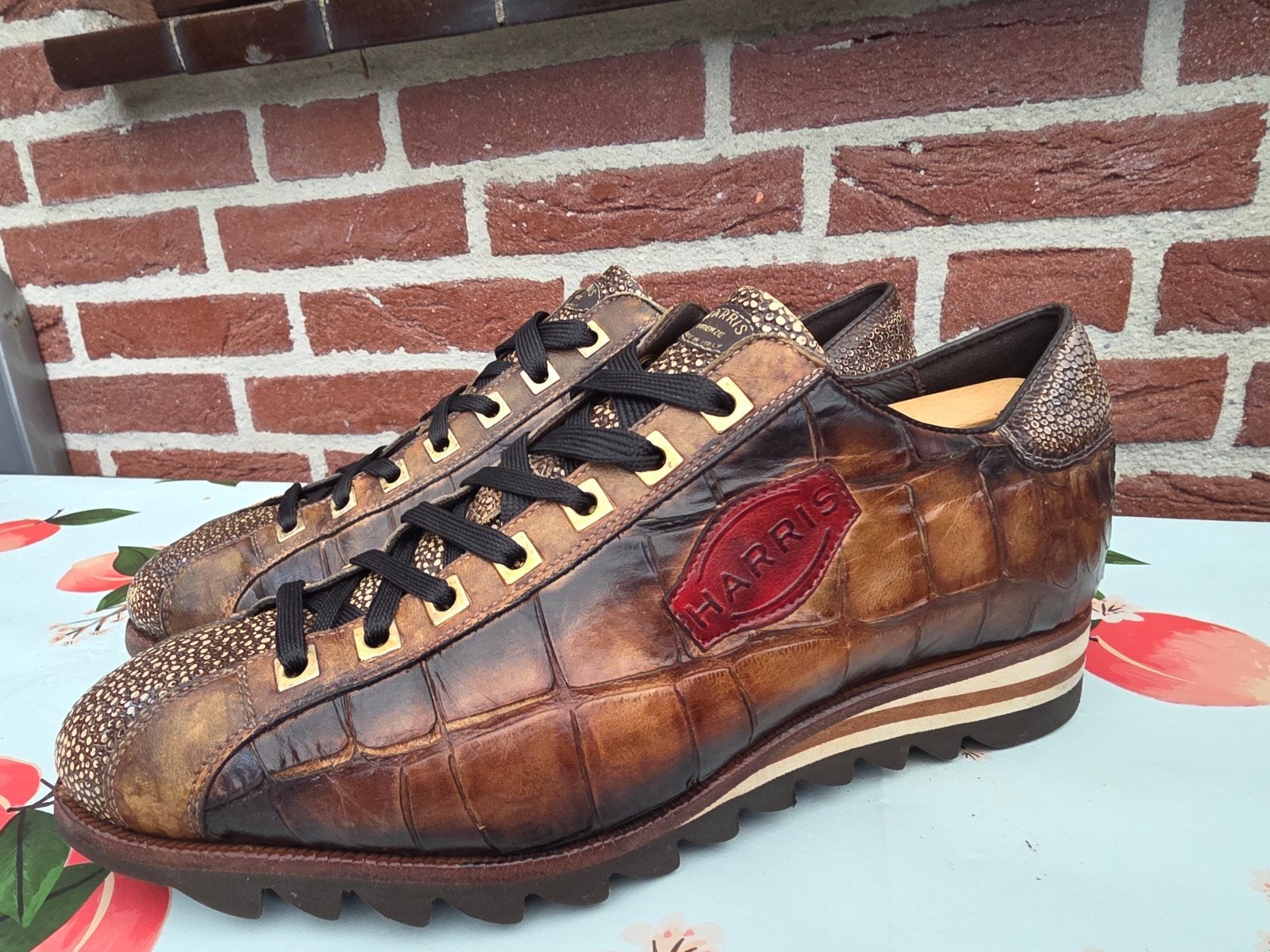 Harris Firenze Herenschoenen Sneakers maat 40,5  / Uk 6,5, Kleding | Heren, Harris, Overige kleuren, Ophalen of Verzenden, Sneakers of Gympen