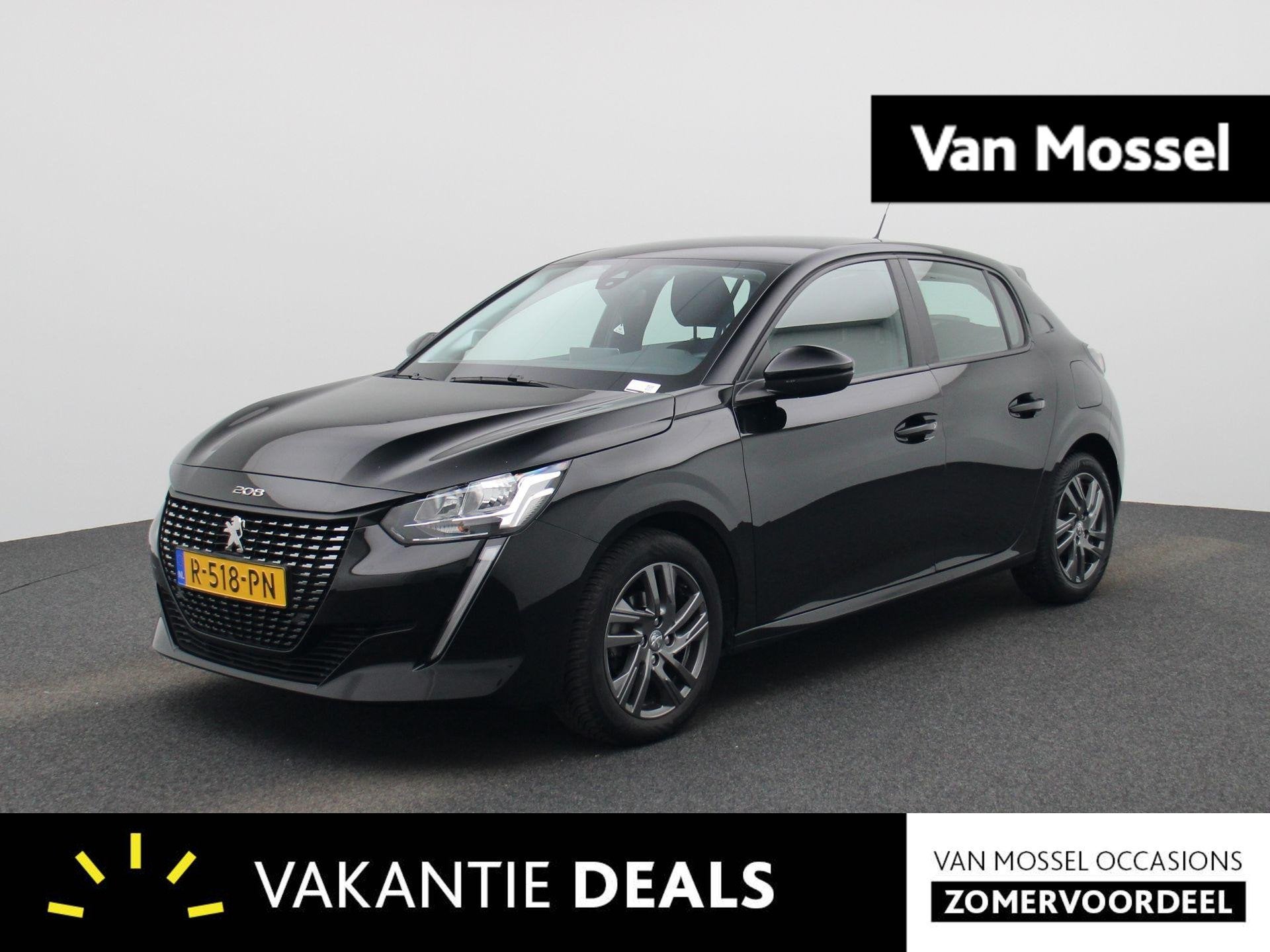 Peugeot 208 1.2 Active Pack | Navigatie | Airco | Parkeersen, Auto's, Peugeot, Bedrijf, Te koop, ABS, Airbags, Airconditioning