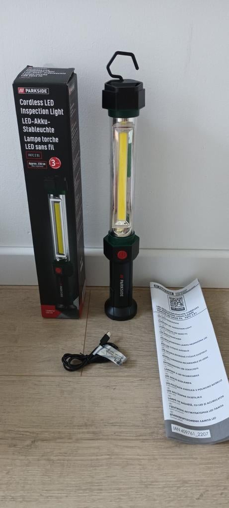 Werklamp Accu Looplamp Nieuw, Ophalen of Verzenden, Nieuw, Batterij