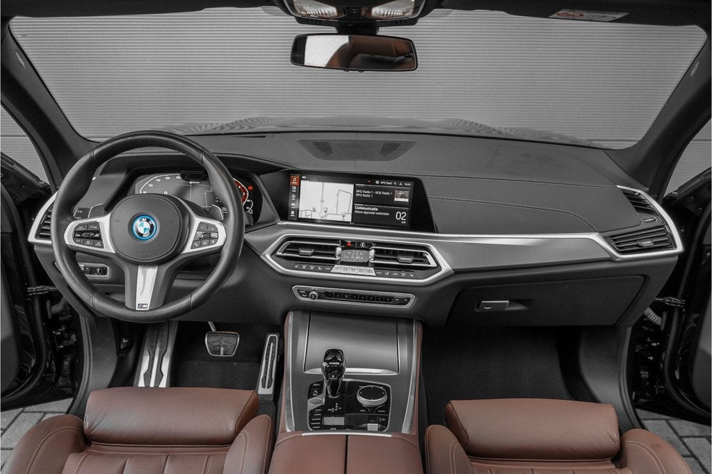 BMW X5 xDrive45e M-Sport Pano Laser LED ACC Trekhaak Memory, Auto's, BMW, 12 maanden, Gebruikt, 394 pk, Zwart