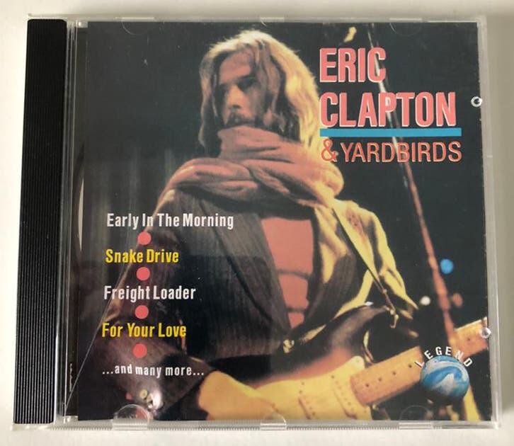 Cd. Eric Clapton & Yardbirds., Ophalen of Verzenden, Gebruikt, Poprock