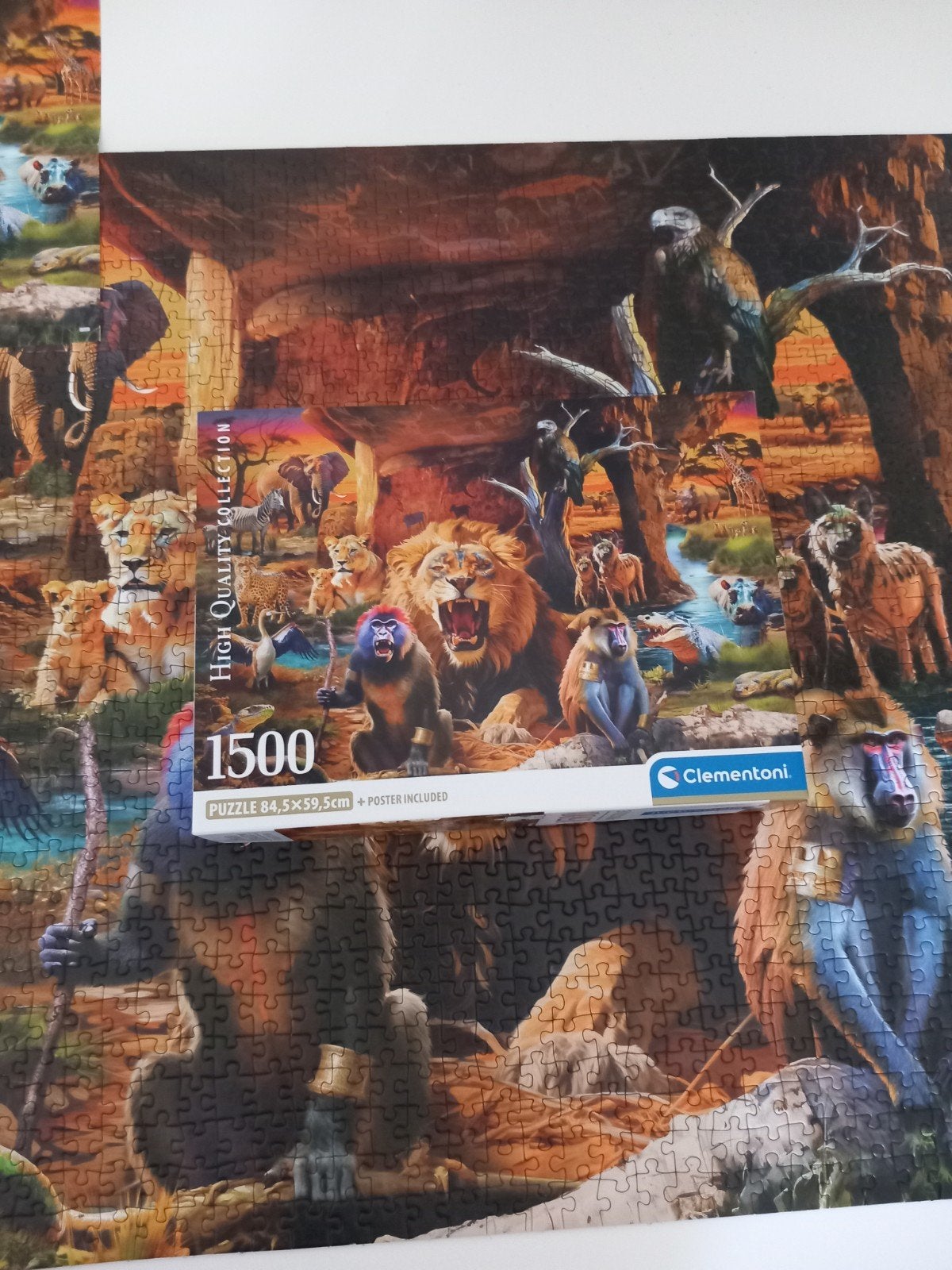 Puzzel, Ophalen of Verzenden, 500 t/m 1500 stukjes, Zo goed als nieuw