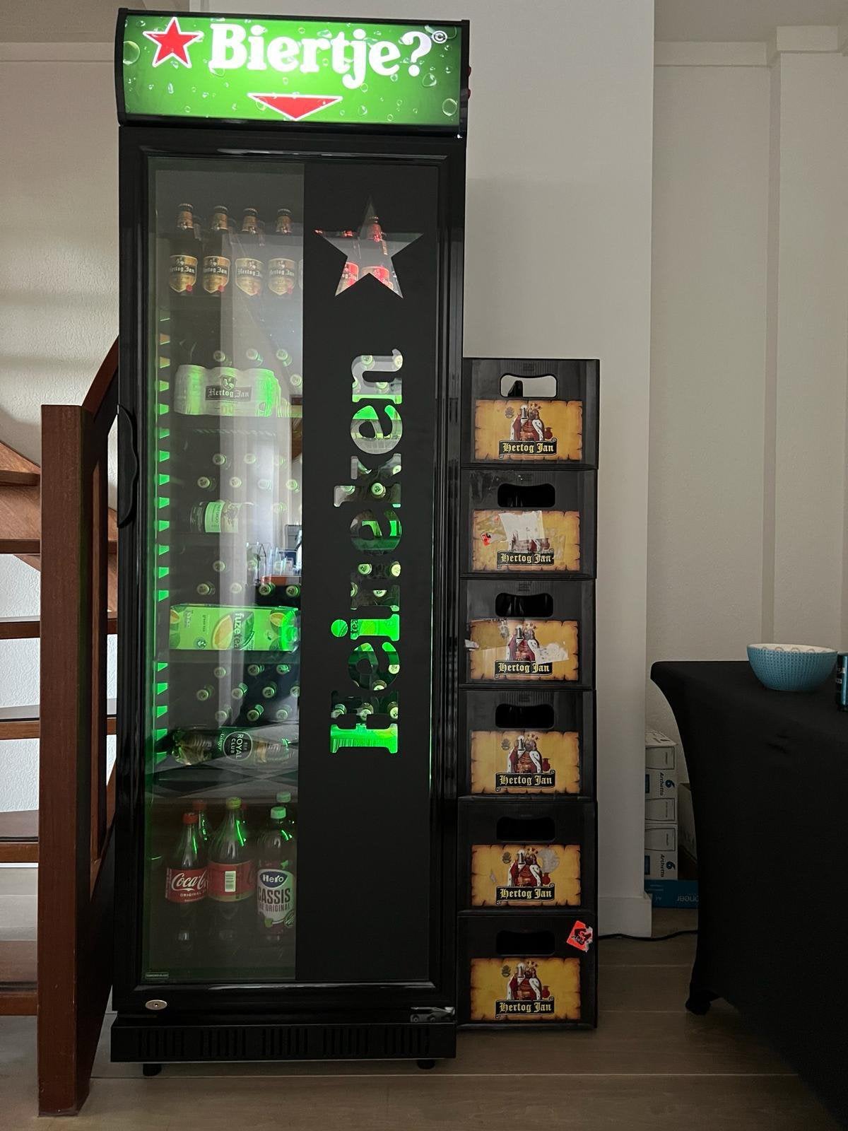 Bierkoelkast en vriezer te huur, Ophalen of Verzenden, Zo goed als nieuw, Overige