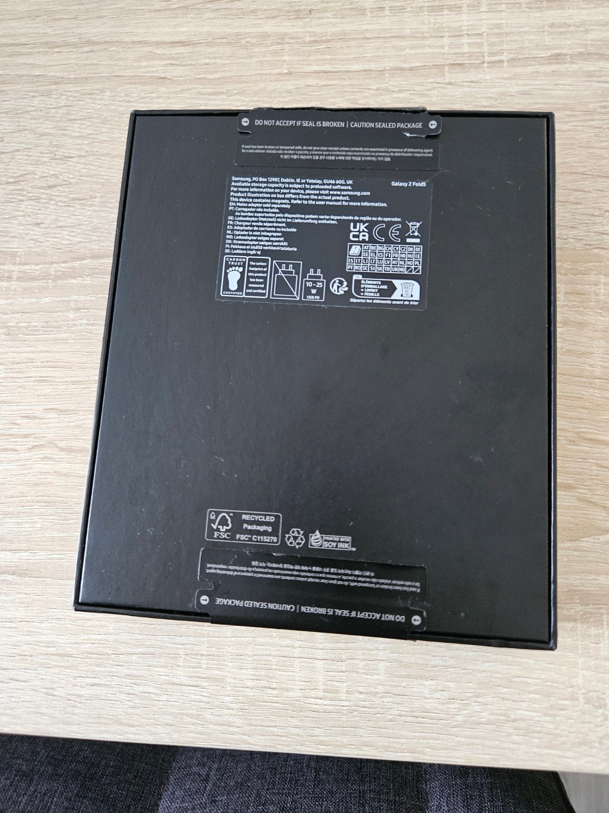 Samsung Galaxy Z Fold 5 512GB, Telecommunicatie, Mobiele telefoons | Samsung, Touchscreen, Zo goed als nieuw, Android OS, Zonder abonnement