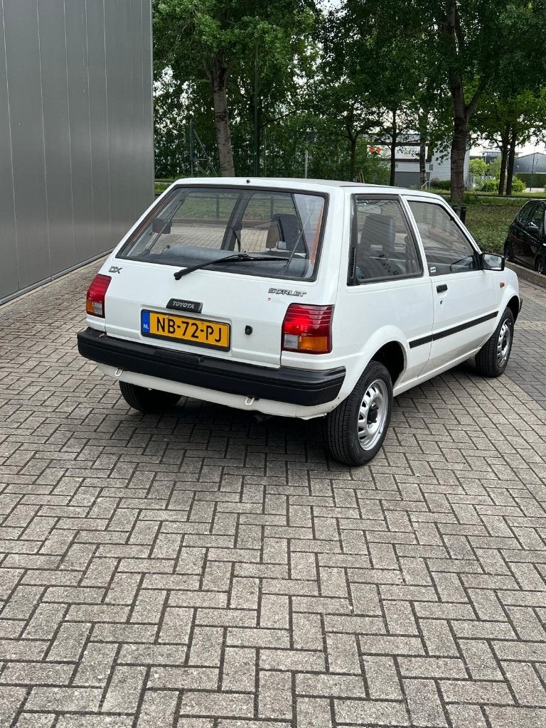 Topstaat! Toyota Starlet 1.0 DX 3-DRS 1985 Wit 5-BAK, foto 7