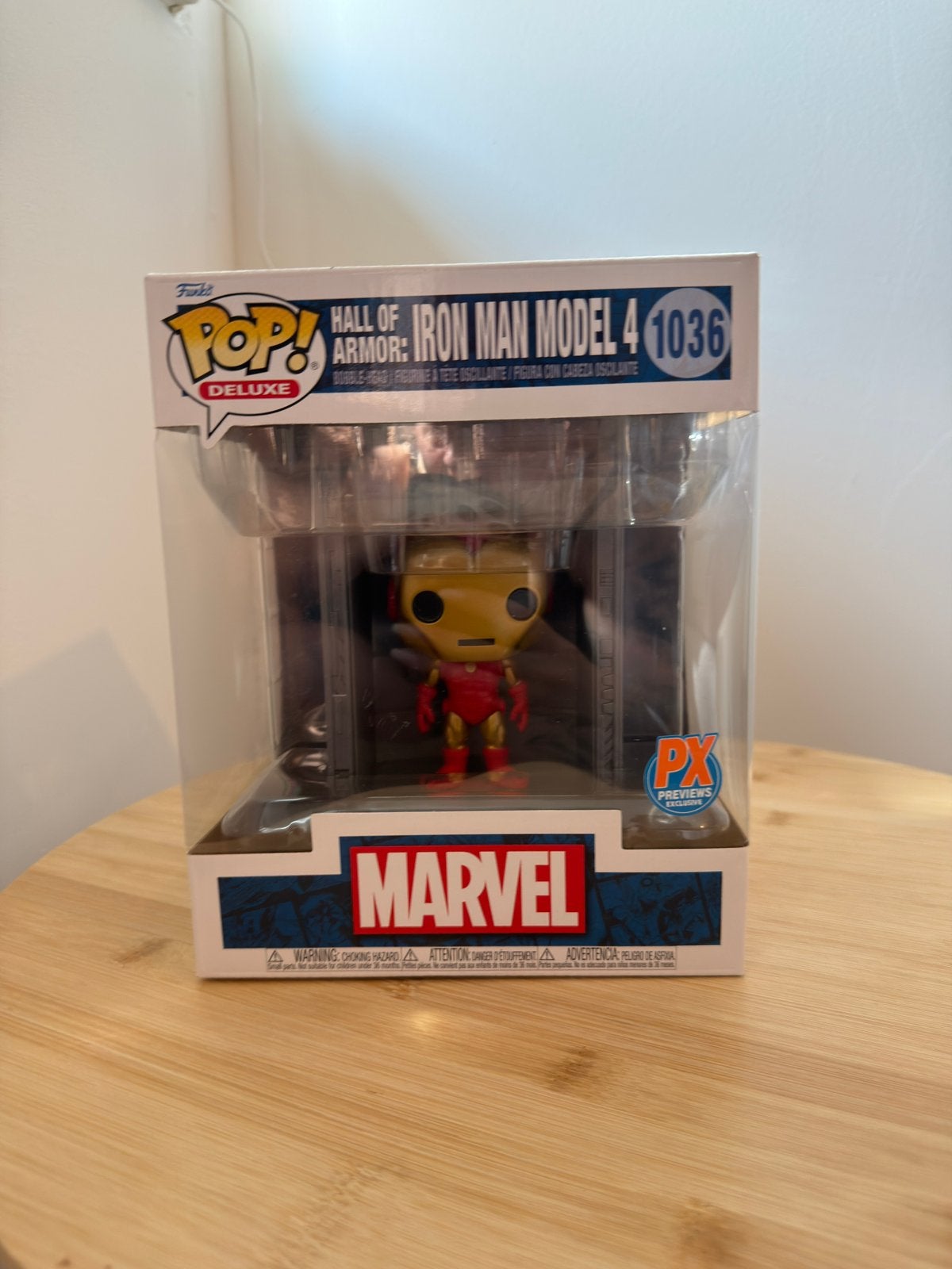 Pop! Hall of Armor: Iron Man Model 4 1036, Ophalen of Verzenden, Zo goed als nieuw