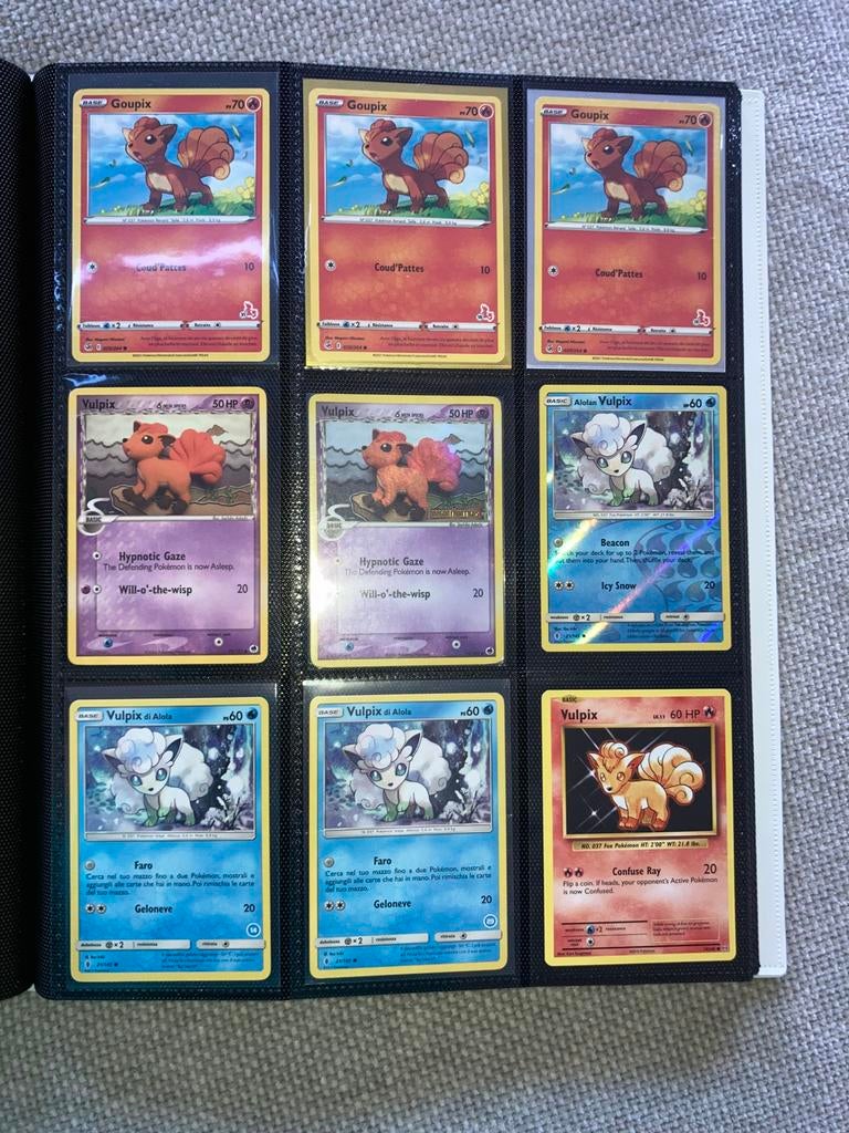 Vulpix kaarten, Ophalen of Verzenden, Zo goed als nieuw, Meerdere kaarten