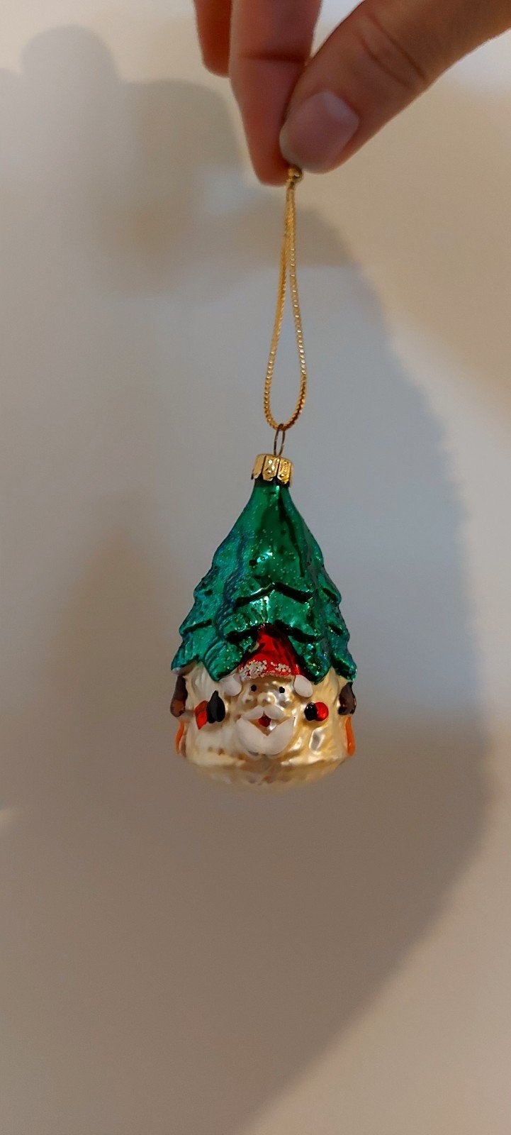 Vintage kerstbal kerstornament, Diversen, Ophalen of Verzenden