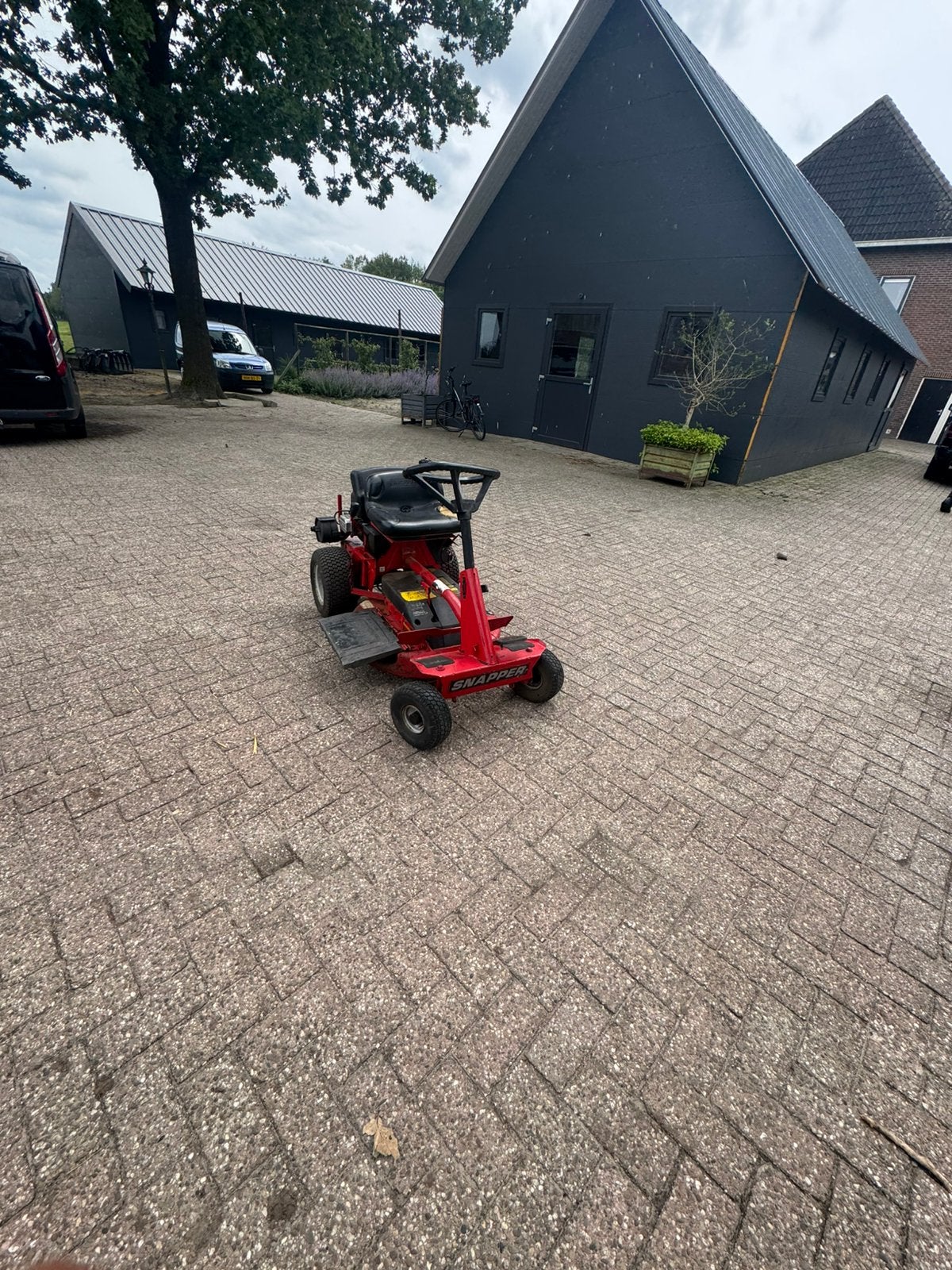 Grasmaaier, Ophalen, Gebruikt