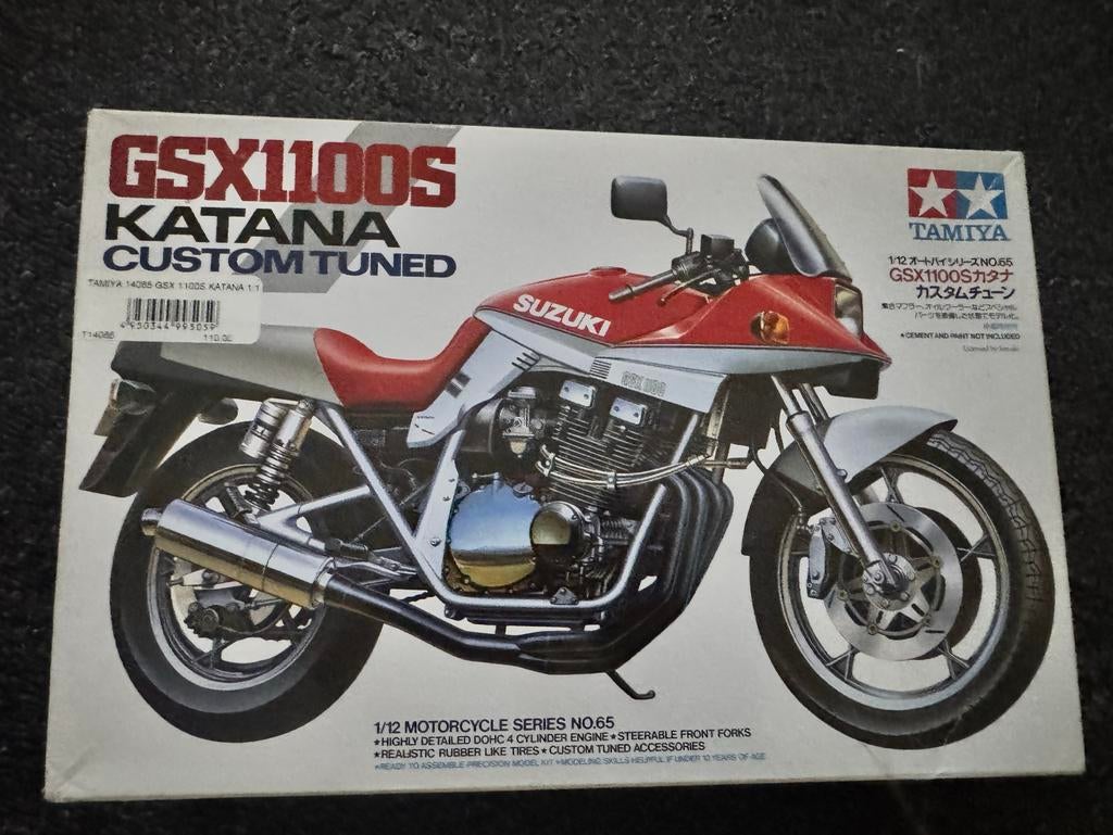 Tamiya Suzuki GSX1100S Katana Custom Tuned modelbouw, Hobby en Vrije tijd, Modelbouw | Auto's en Voertuigen, Ophalen, 1:32 tot 1:50