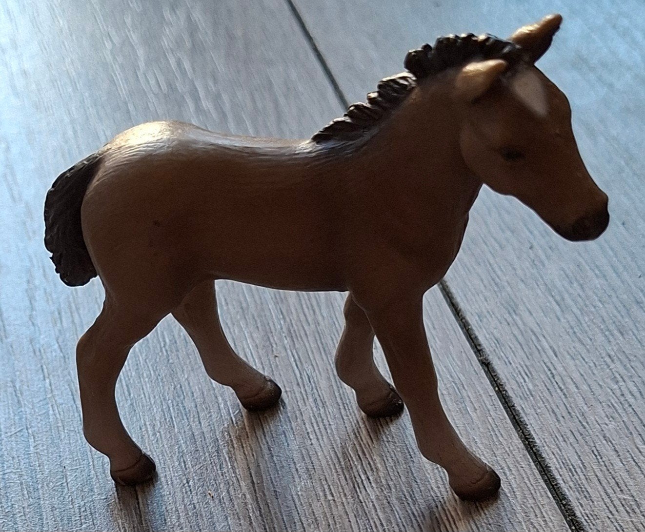 schleich veulen, Ophalen of Verzenden, Zo goed als nieuw, Paard, Beeldje of Figuurtje