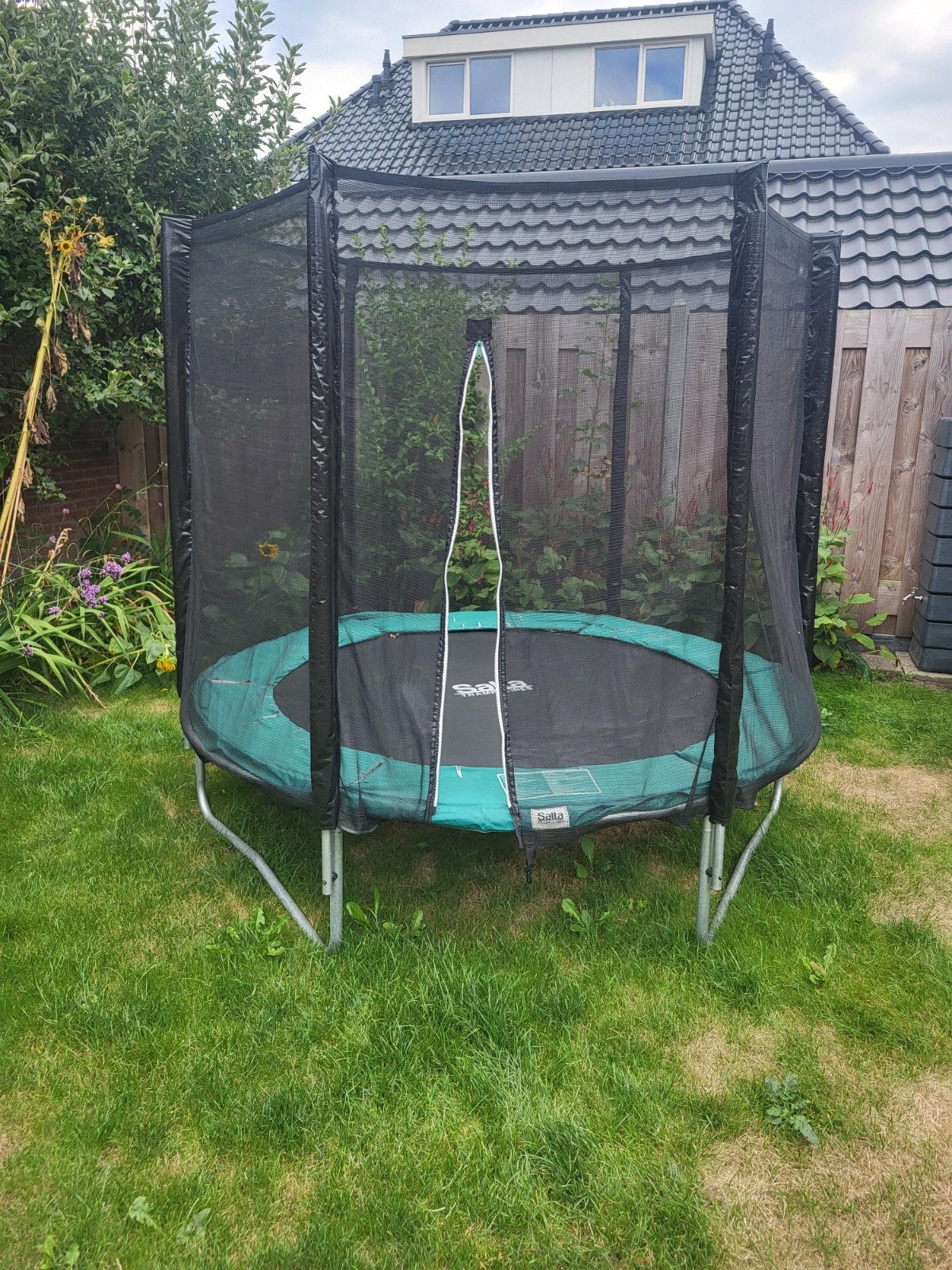 Salta Trampoline met veiligheidsnet, Ophalen, Gebruikt