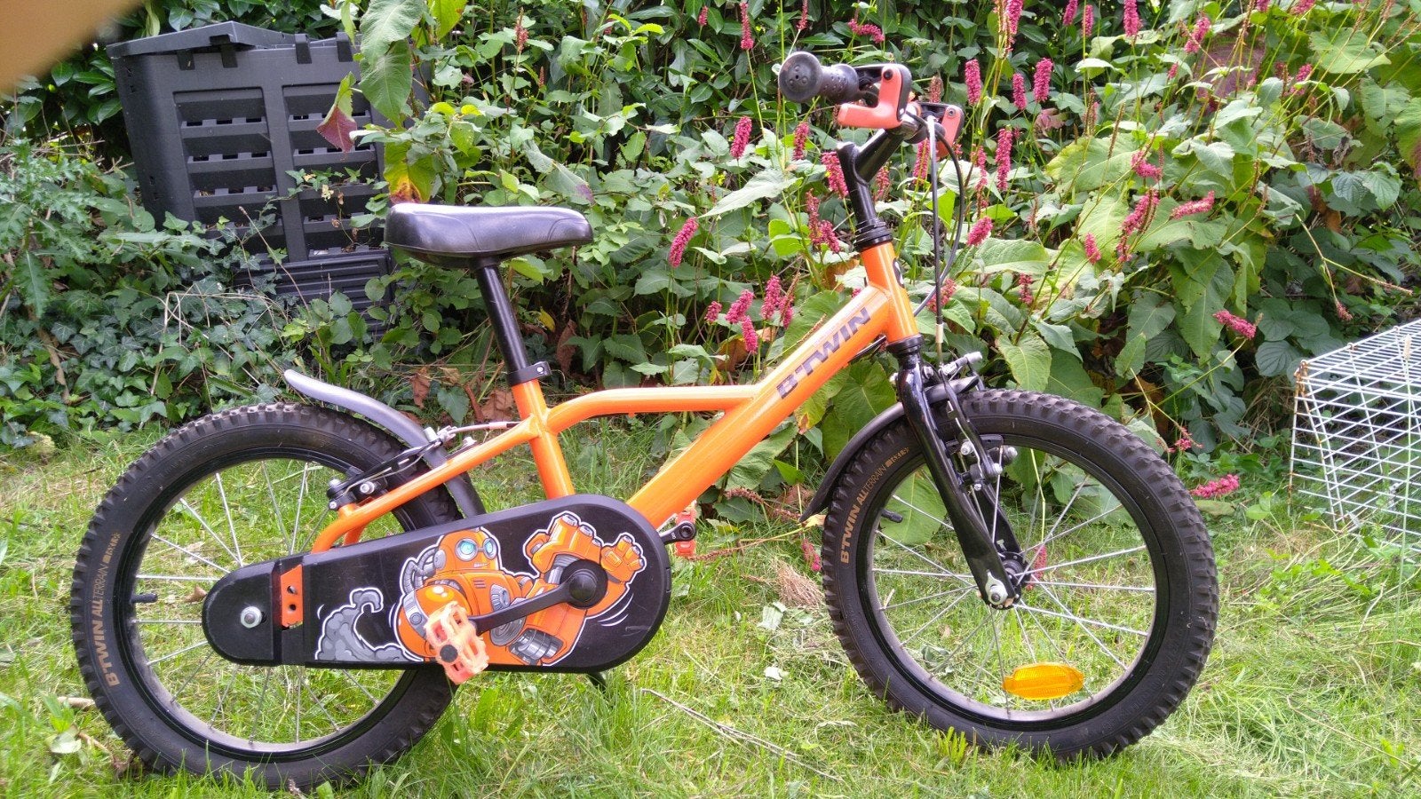kinderfiets Btwin robot 500 16 inch, Ophalen, 16 tot 20 inch, Velgrem, Btwin (Decathlon)
