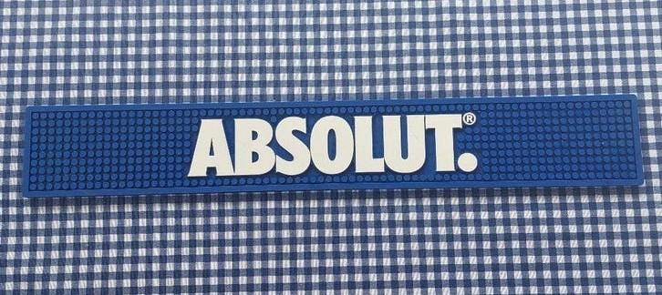 Absolut bar mat / barrunner NIEUW!, Ophalen of Verzenden, Zo goed als nieuw, Reclamebord, Plaat of Schild, Overige merken