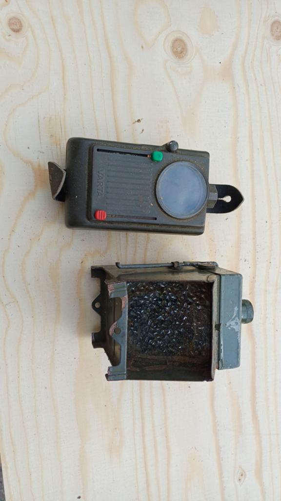 Leger lampjes verlichting, Ophalen of Verzenden, Landmacht, Nederland, Kist of Geocache