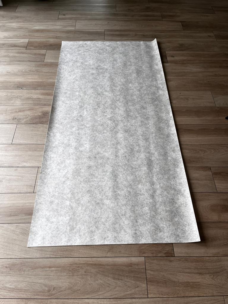 Vinyl (vloerzeil) - restant, Ophalen, 50 tot 100 cm, Grijs, Rechthoekig