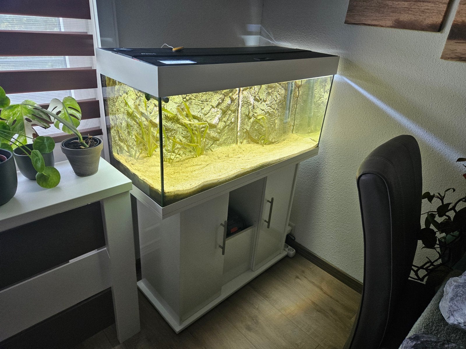 Juwel Rio 180 aquarium met onderkast wit, Ophalen, Leeg aquarium