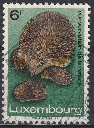 4726.. Luxemburg 805 gest. Egel, Ophalen of Verzenden, Luxemburg, Gestempeld