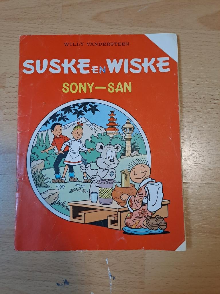 Suske en Wiske - Sony-San (Willy Vandersteen), Boeken, Eén stripboek, Ophalen of Verzenden, Gelezen, Willy Vandersteen