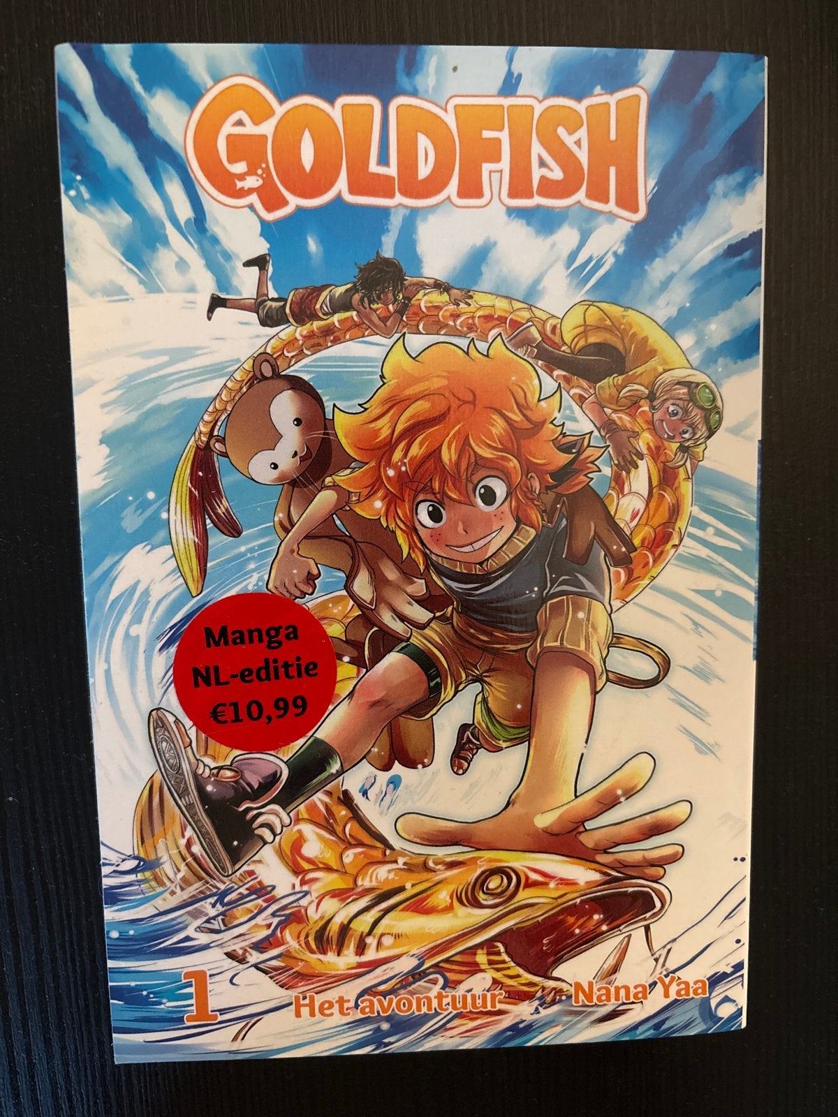 Goldfish Manga NL-editie Deel 1 - Het avontuur van Nana Yaa, Boeken, Ophalen of Verzenden, Zo goed als nieuw