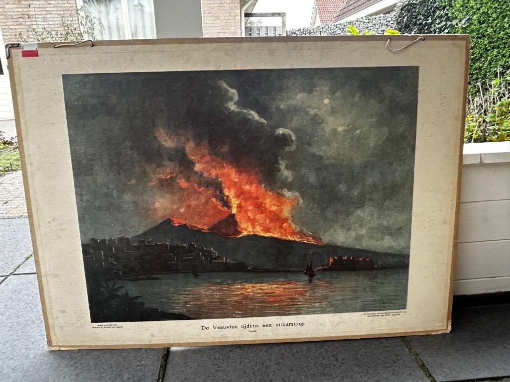 Uitbarsting van de Vesuvius, Ophalen of Verzenden, Aardrijkskunde