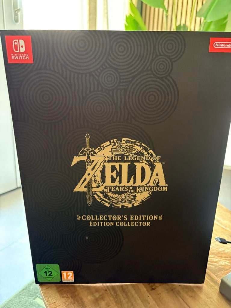 The Legend of Zelda: Tears of the Kingdom Collector's Editio, Ophalen, Zo goed als nieuw, Met games