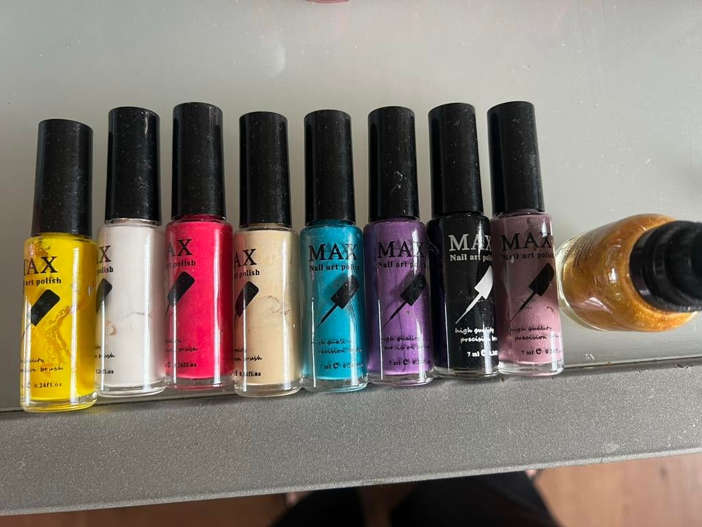 Nagellak, Ophalen of Verzenden, Zo goed als nieuw, Geel, Handen en Nagels