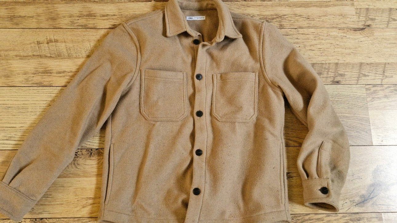 Zara Heren vest/ blouse Maat M, Zara, Maat 48/50 (M), Beige, Ophalen of Verzenden