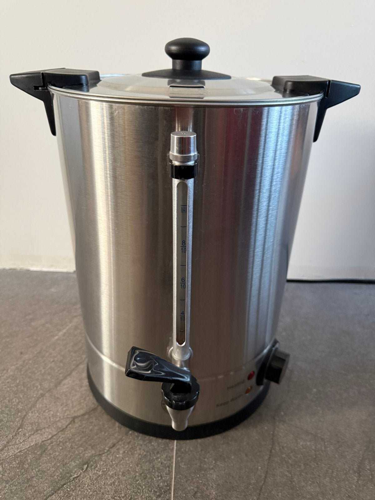 Waterkoker voor op buffet, thee water container, 1 tot 2 liter, Ophalen, Zo goed als nieuw