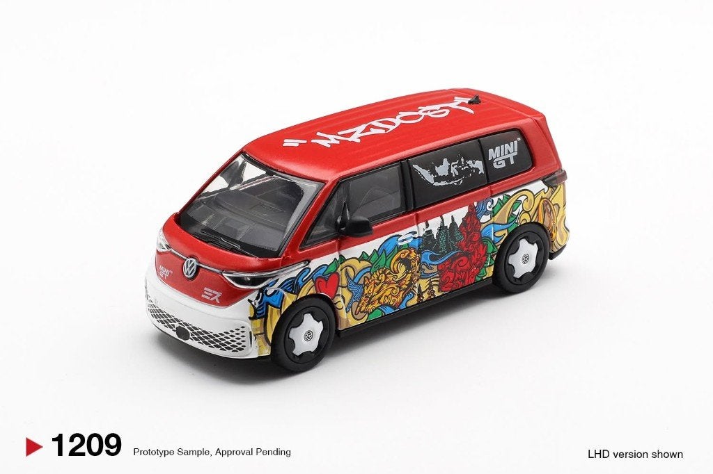 Mini GT 2025 Volkswagen ID.Buzz Mizu Design, Www.rubensmodelautos.nl, Auto, Nieuw, Ophalen of Verzenden