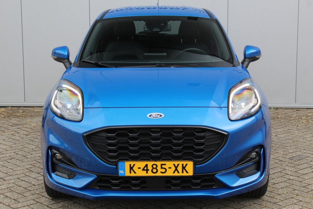 Ford Puma 1.0-125pk EcoBoost Hybrid ST-Line X. Zeer nette wa, Auto's, Ford, Voorwielaandrijving, 125 pk, Euro 6, Blauw