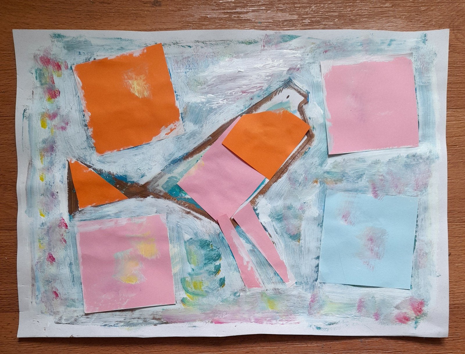 tekeningen schilderij, Ophalen of Verzenden
