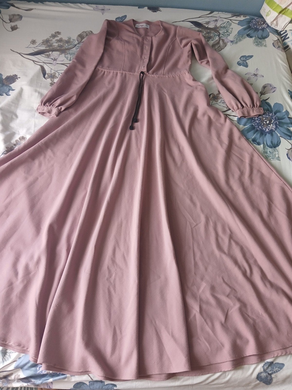 Roze maxi jurk van Sarah Summer Wear, maat S, Sarah Summer Wear, Ophalen of Verzenden, Roze, Maat 36 (S)