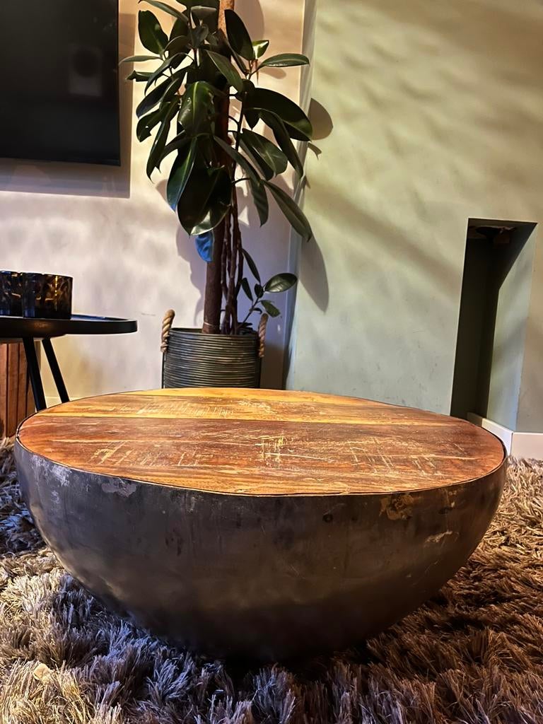 Salontafel bowl, Huis en Inrichting, Ophalen, Schaal, Rond, Zo goed als nieuw