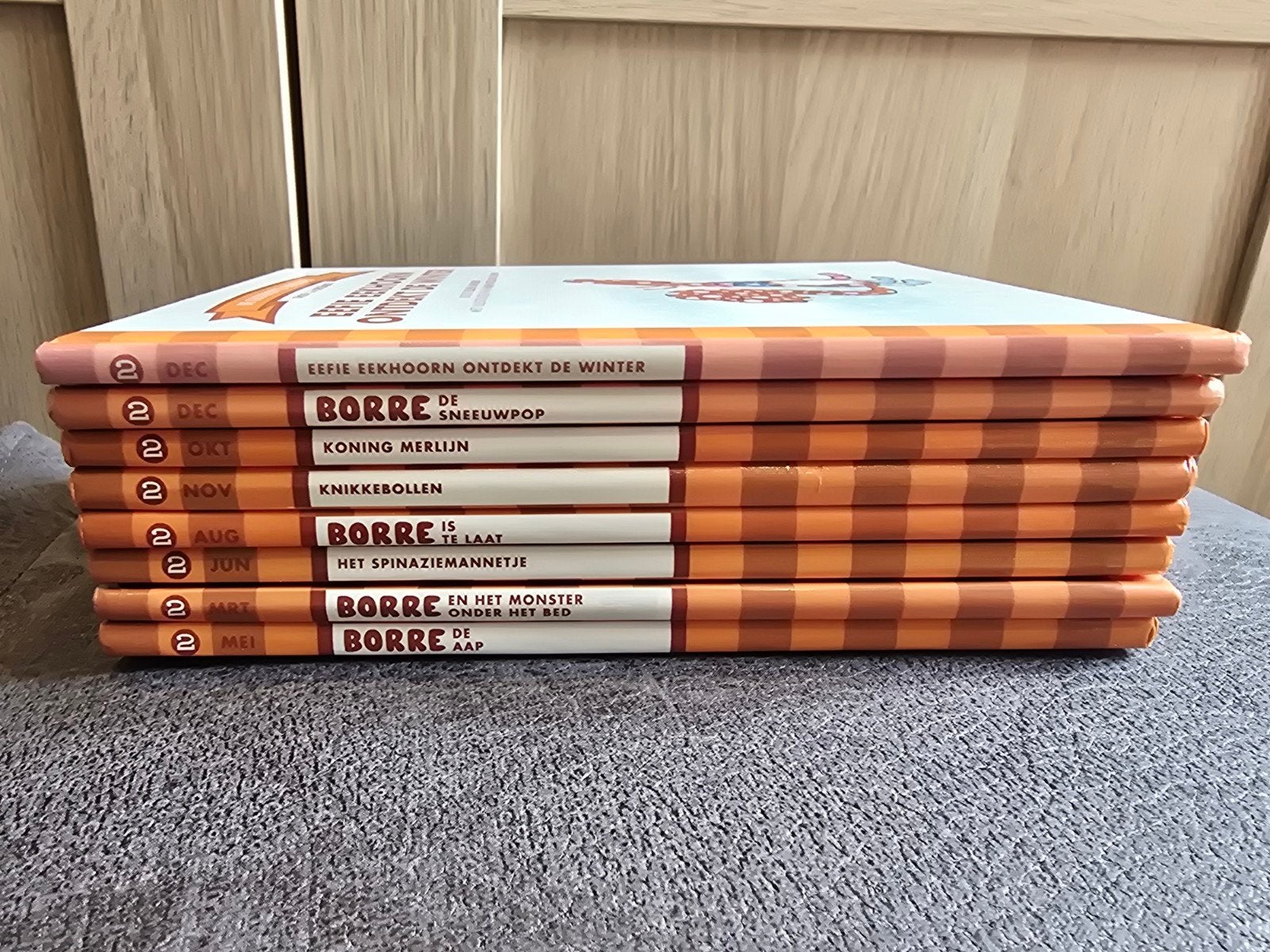 De gestreepte boekjes / Borre (groep 2) - 8 boekjes, Ophalen, Gelezen, Fictie algemeen