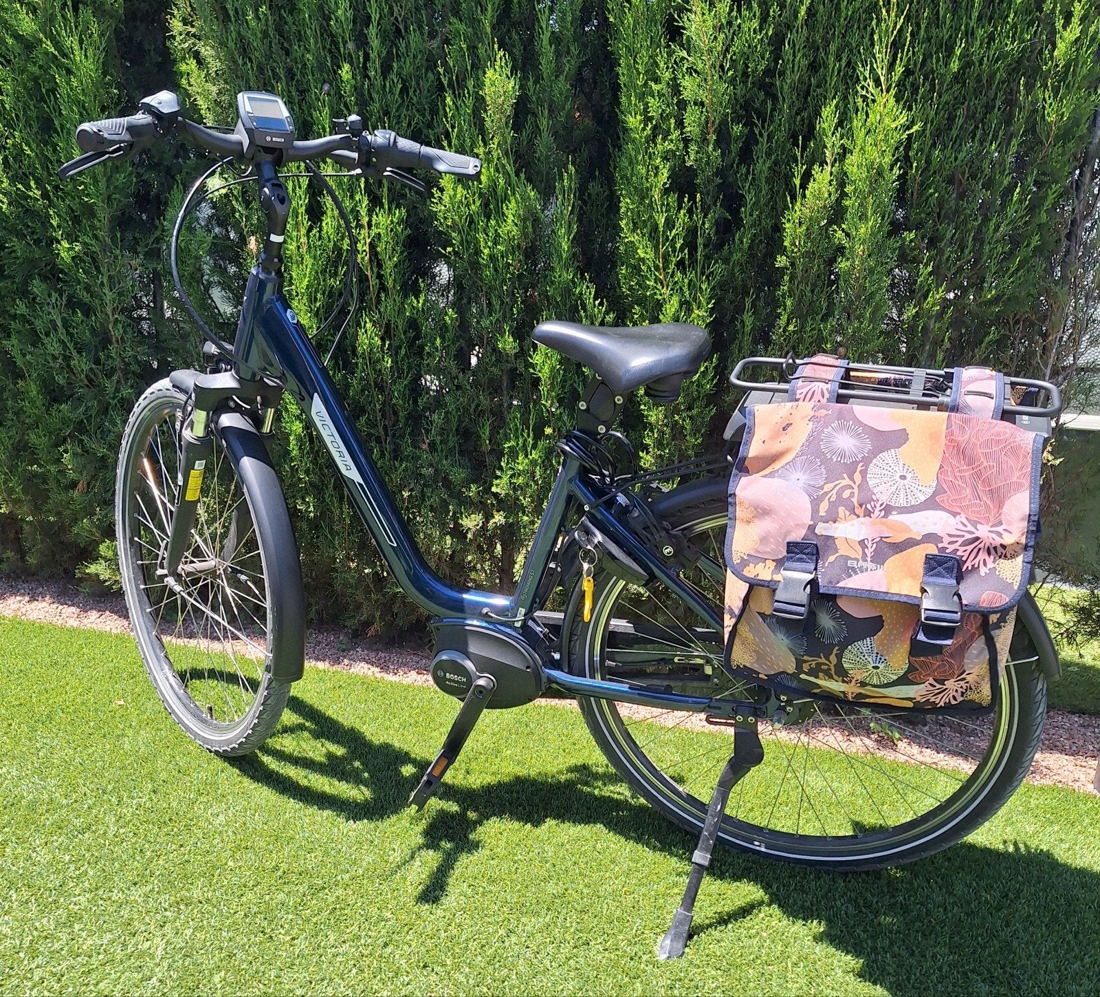Victoria trekking 5.7, zgan, 592 km, blauw, dames, Ophalen of Verzenden, Zo goed als nieuw, Overige merken