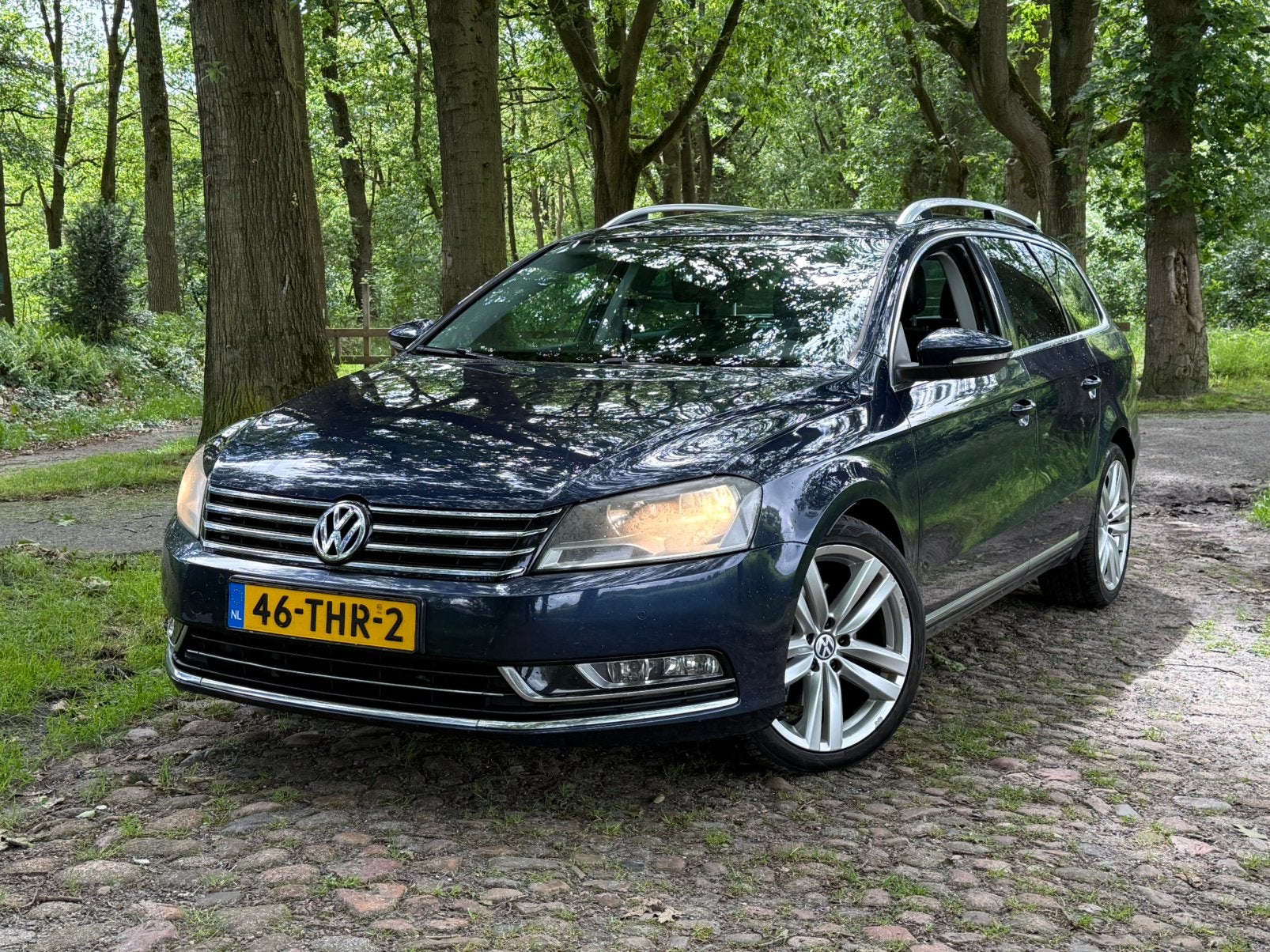 Volkswagen Passat 1.8 TSI 118KW Variant DSG 2012 Blauw, Auto's, 4 cilinders, 1451 kg, 1798 cc, 84 €/maand