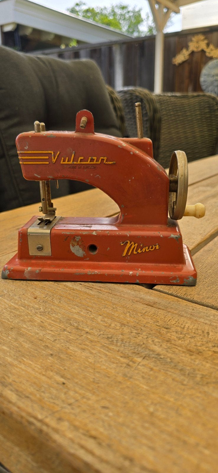 Vulcon minor kindernaaimachine, Antiek en Kunst, Ophalen of Verzenden