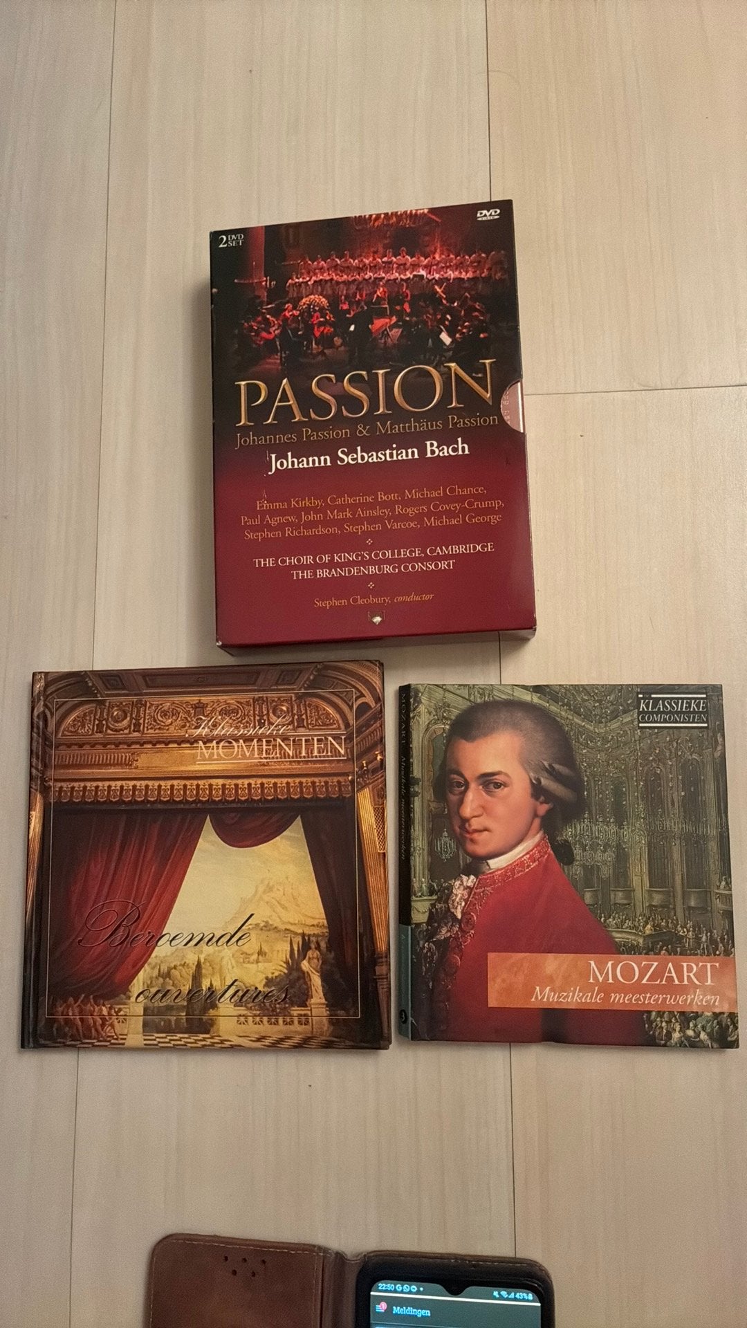 Matthäus Passion 2-dvd/muziekale meesterwerken/ouvertures, Ophalen of Verzenden, Barok, Zo goed als nieuw, Vocaal