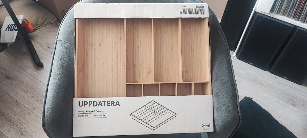 Nieuwe IKEA UPPDARE Bestekbak - Bamboe, Overige typen, Hout, IKEA, Nieuw