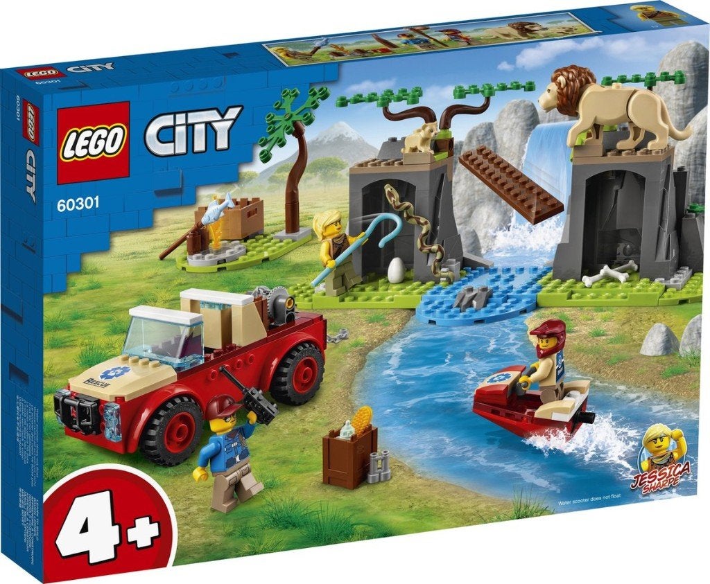 Lego City 60301 Wildlife Rescue Off-roader NIEUW, Kinderen en Baby's, Speelgoed | Duplo en Lego, Lego, City, Lego, Nieuw