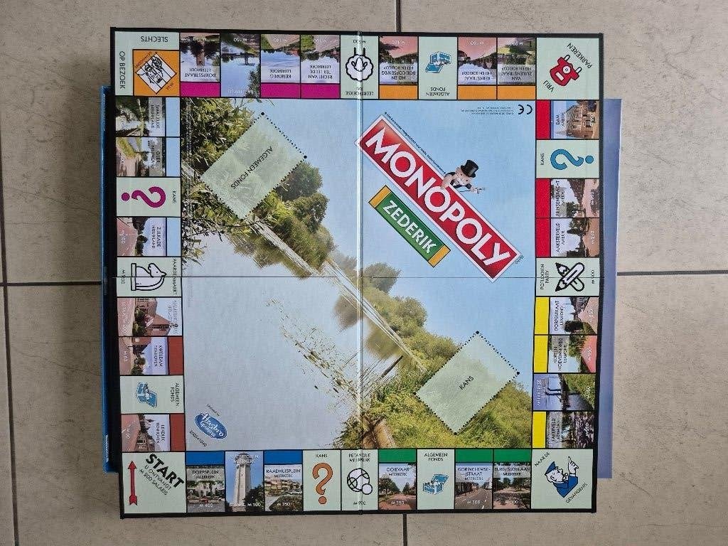 Monopoly Zederik, Vijf spelers of meer, Ophalen of Verzenden, Zo goed als nieuw