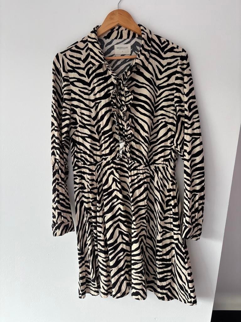 Wanderlust jurk maat L, Kleding | Dames, Jurken, Ophalen of Verzenden, Zo goed als nieuw, Maat 42/44 (L), Boven de knie