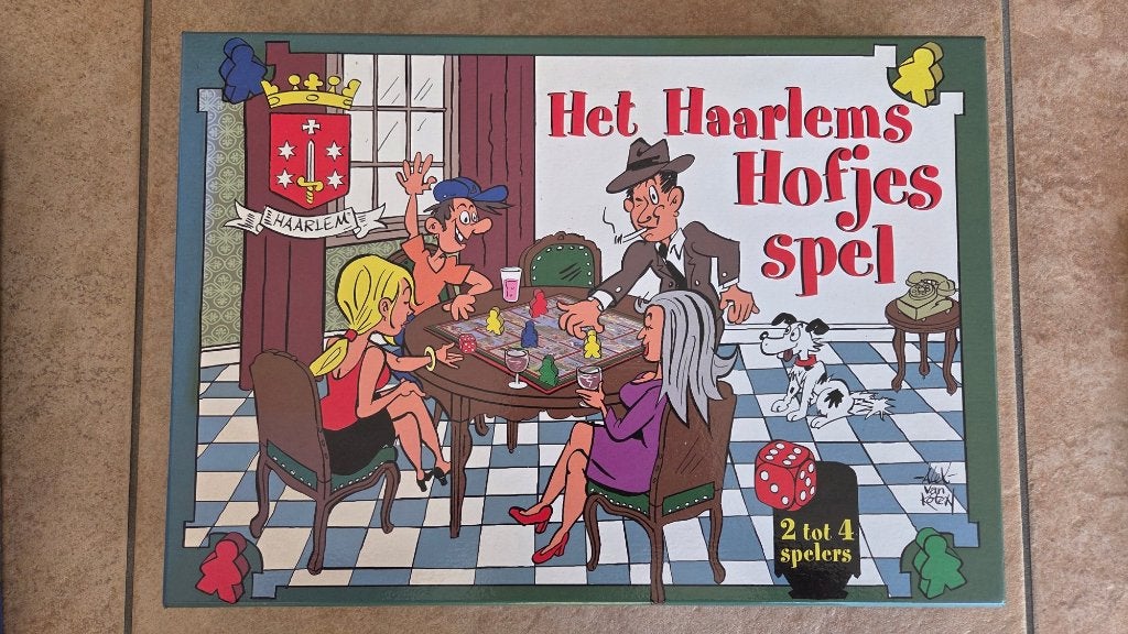 Het Haarlems Hofjesspel (als nieuw), Vijf spelers of meer, Ophalen of Verzenden, Zo goed als nieuw