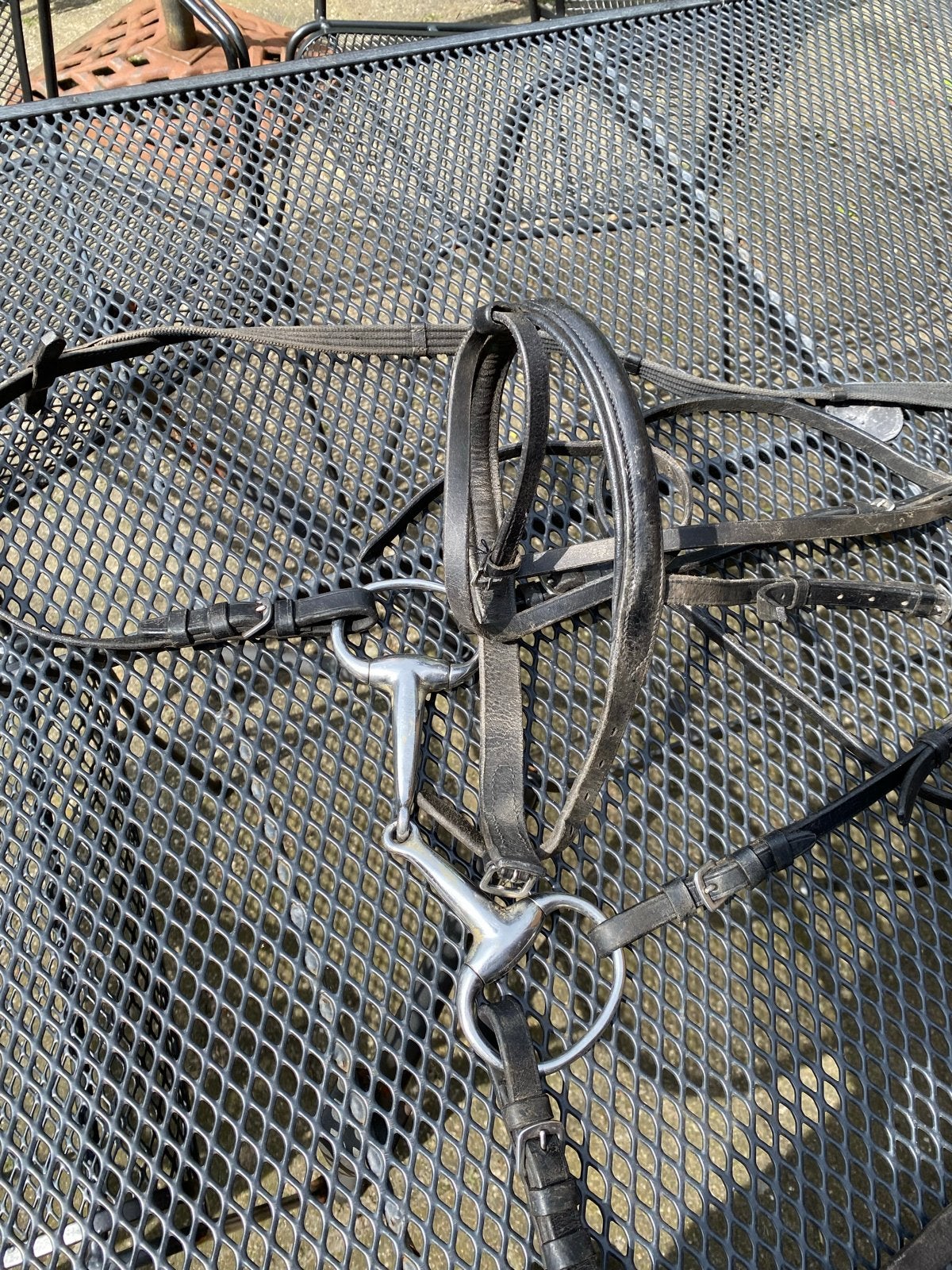 STAR hoofdstel Cob met bit, hulpteugel en halsters, Ophalen of Verzenden
