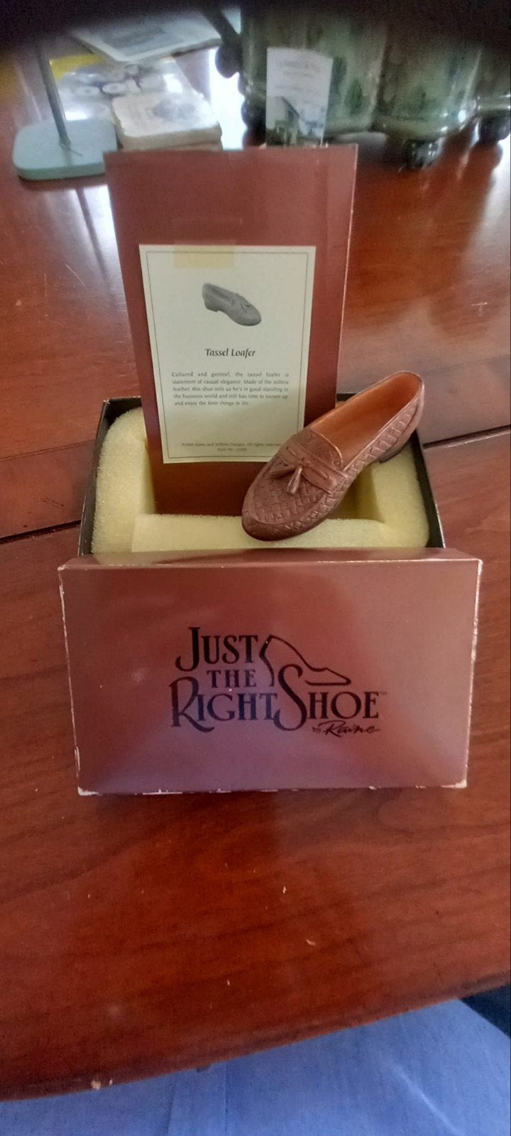 Schoentje Just the Right Shoe - Tassel Loafer, Verzamelen, Ophalen of Verzenden, Zo goed als nieuw