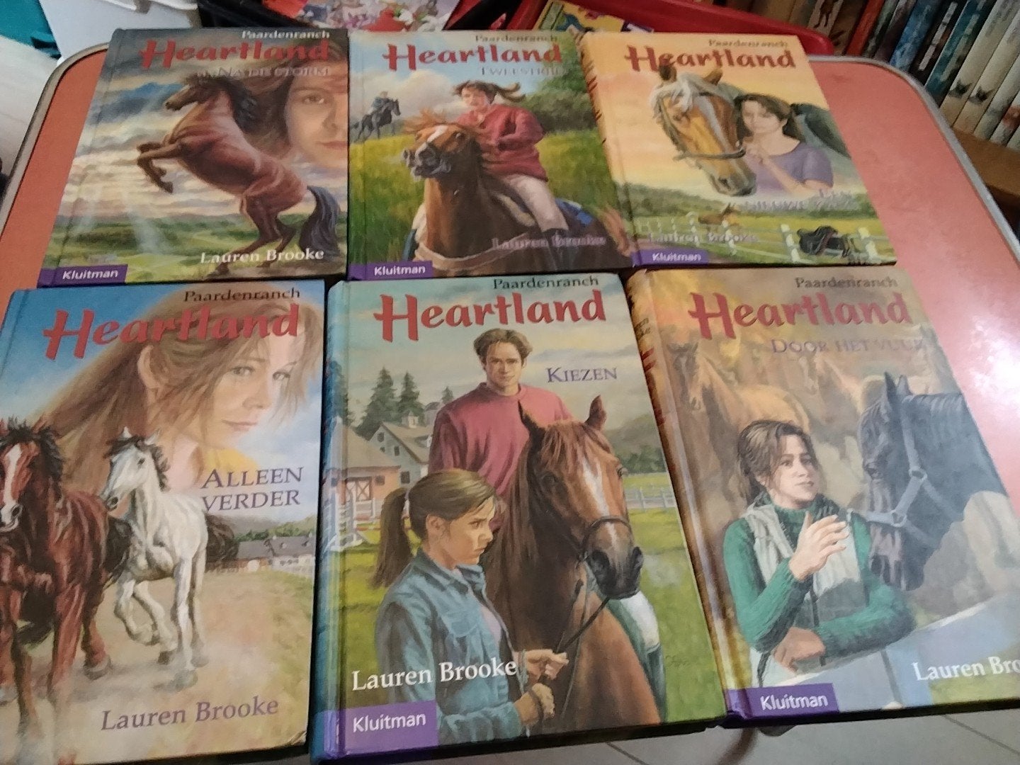 Lauren Brooke paardenrace heartland € 2.50 per stuk zie omsc, Ophalen of Verzenden, Zo goed als nieuw